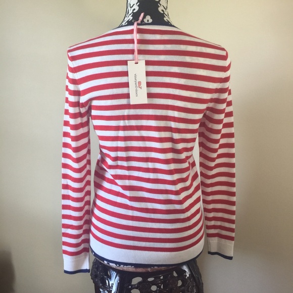 New Vineyard vines Stars & stripe sweater top - Picture 5 of 8